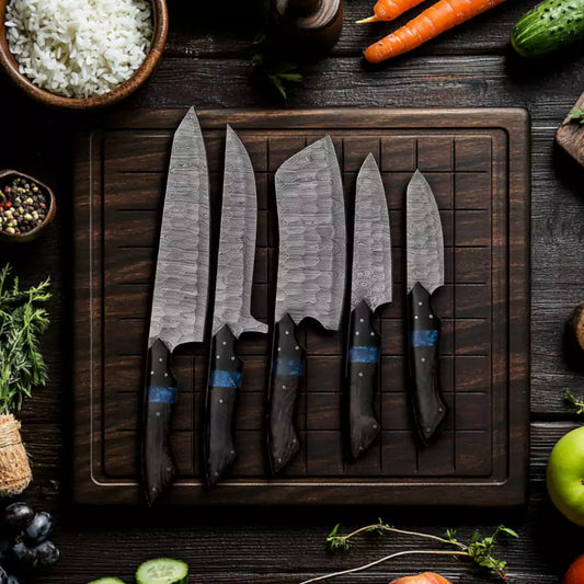5 PCS Japanese Kitchen Knife Set