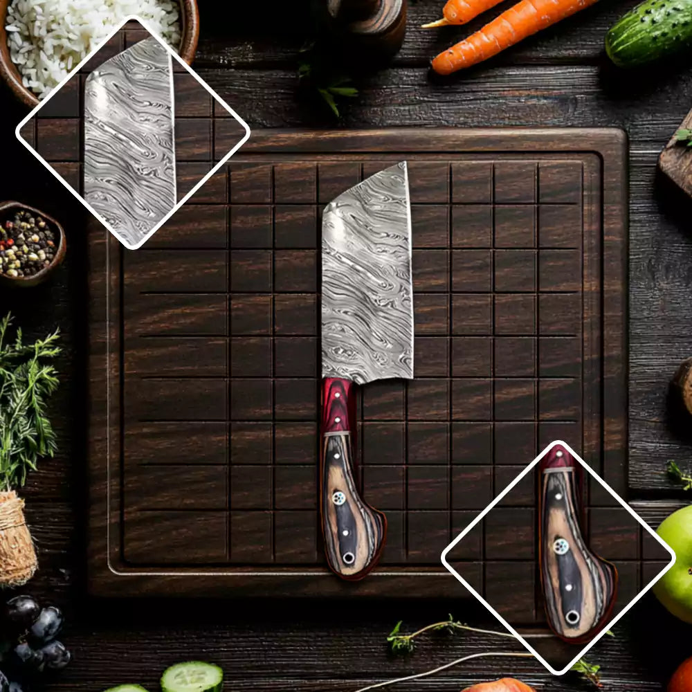 Black Style 5 PCS Chef Knife Set