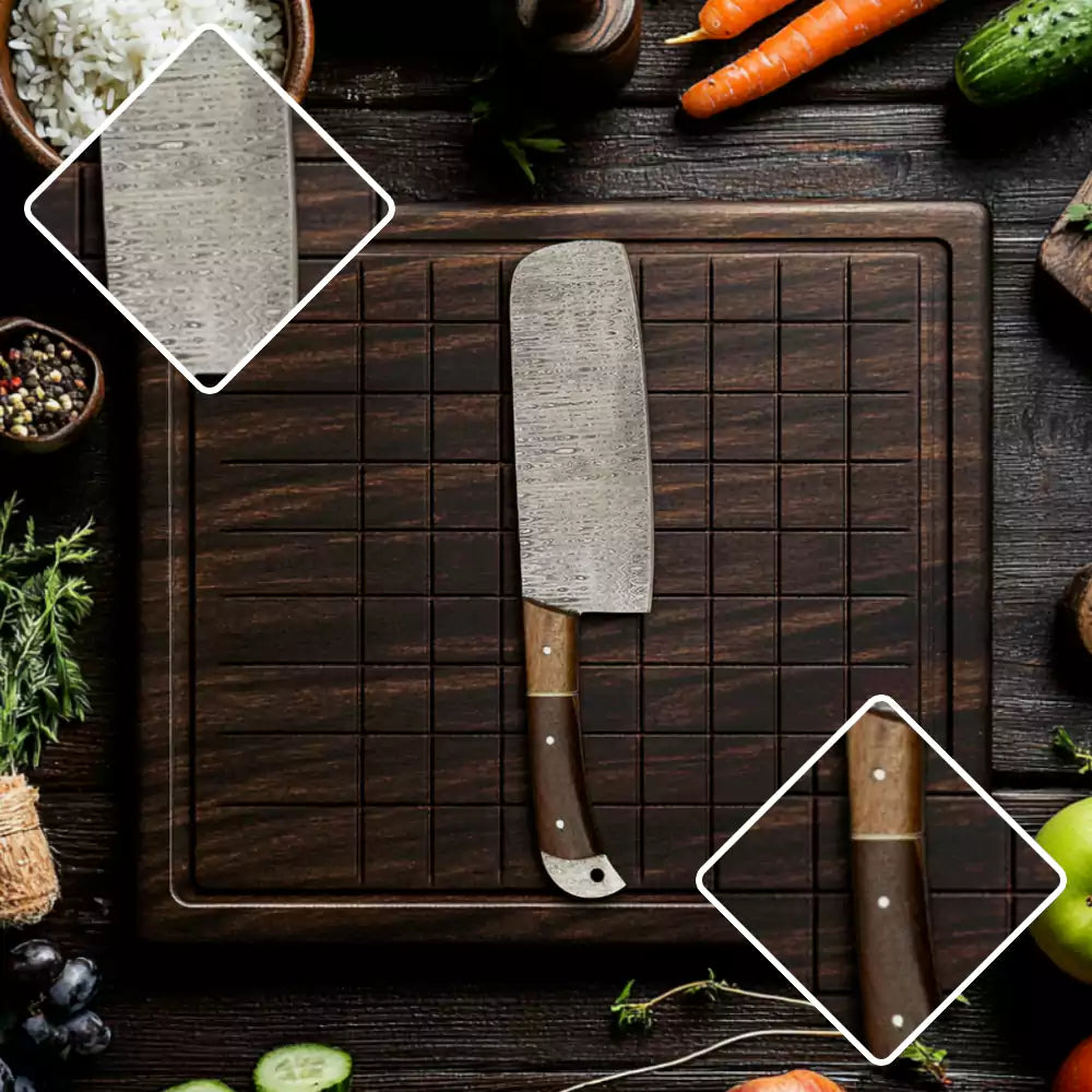 5 PCS Damascus Kitchen Knife Set