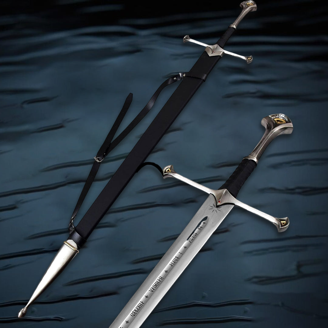 Lord Of The Rings Anduril Narsil Sword with Scabbard