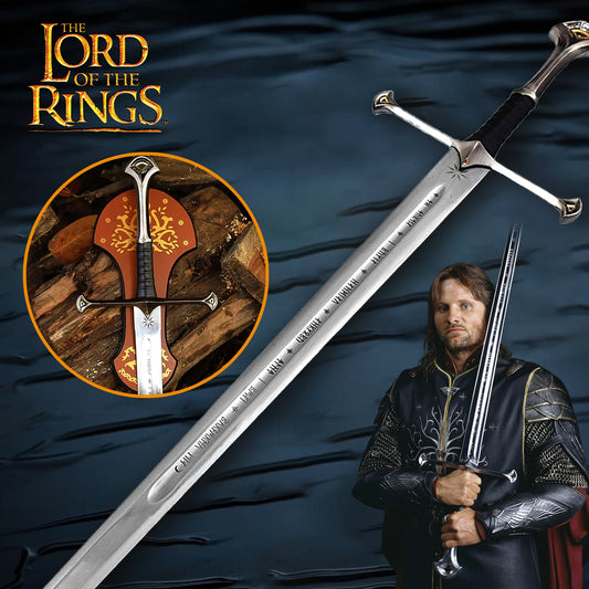 Lord Of The Rings Anduril Narsil Sword with Scabbard